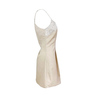 Payton Linen Lace Mini Dress