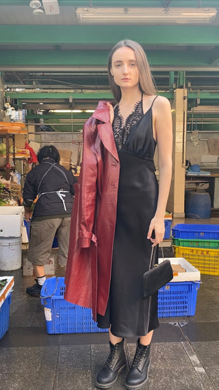 Iris Lace Dress in Classic Black