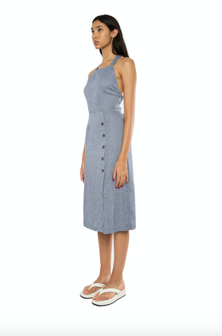 Olivia Dress in Indigo