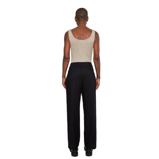 neutral colour cowl neck bodysuit day wear