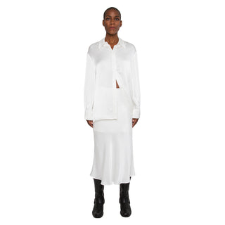 Luna Shirt in Pearl White