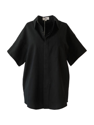 Willa Oversized Shirt Black
